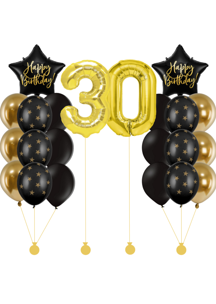 Zestaw DUŻY 30 black